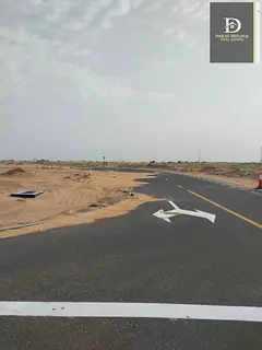 For sale in Sharjah, Al Sahma area, residential land with an area of ​​2420 feet, ground floor a