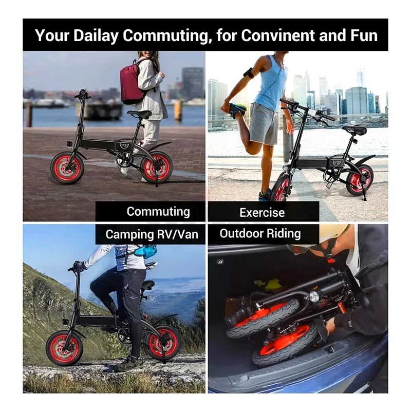Wind Horse C19 Folding Electric Bike ● Brand New | 1 Year Warranty | FREE Delivery | DXB485763168051655169112