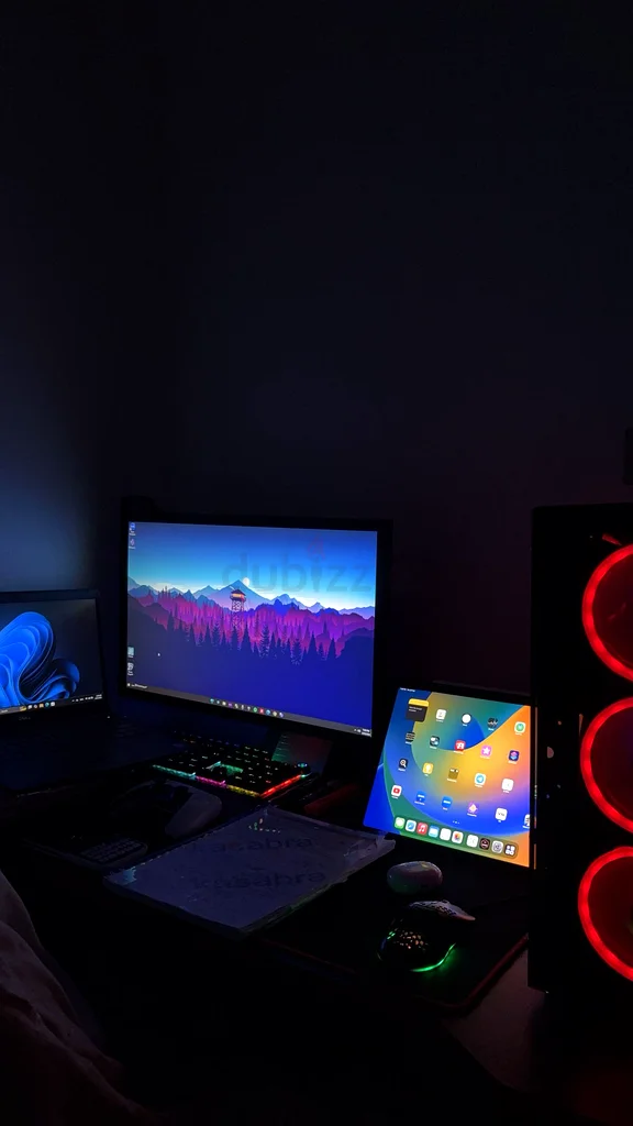 High-Performance Gaming Setup with Monitor, Keyboard  Mouse63174328893441111