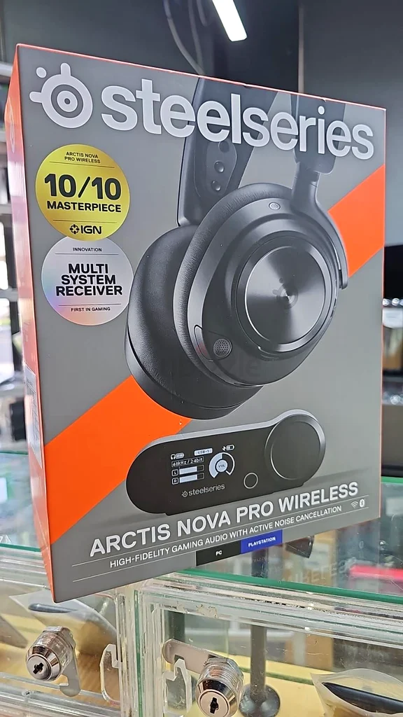 سماعة ألعاب Steelseries Arctis Nova Pro اللاسلكية X متعددة الأنظمة63228828834562111