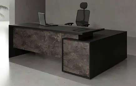 Jungle L Shaped Executive Desk