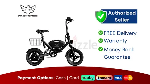Wind Horse W3 Electric Bike ● Brand New | 1 Year Warranty | FREE Delivery | DXB3746