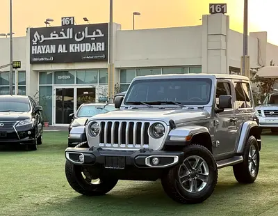 Jeep Wrangler Sahara 2021 | Unique Gray | Fully Serviced at Dealer | Ready to Drive