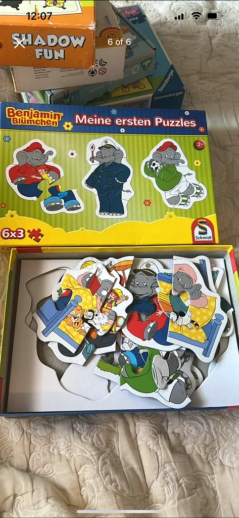 5 toodler baby kids boardgame game puzzles ravensburger elc juniors Schmidt all complete63204852772355111