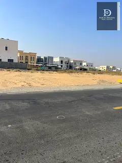 For sale in Sharjah, Al Hoshi area Residential land with an area of ​​5417 fee