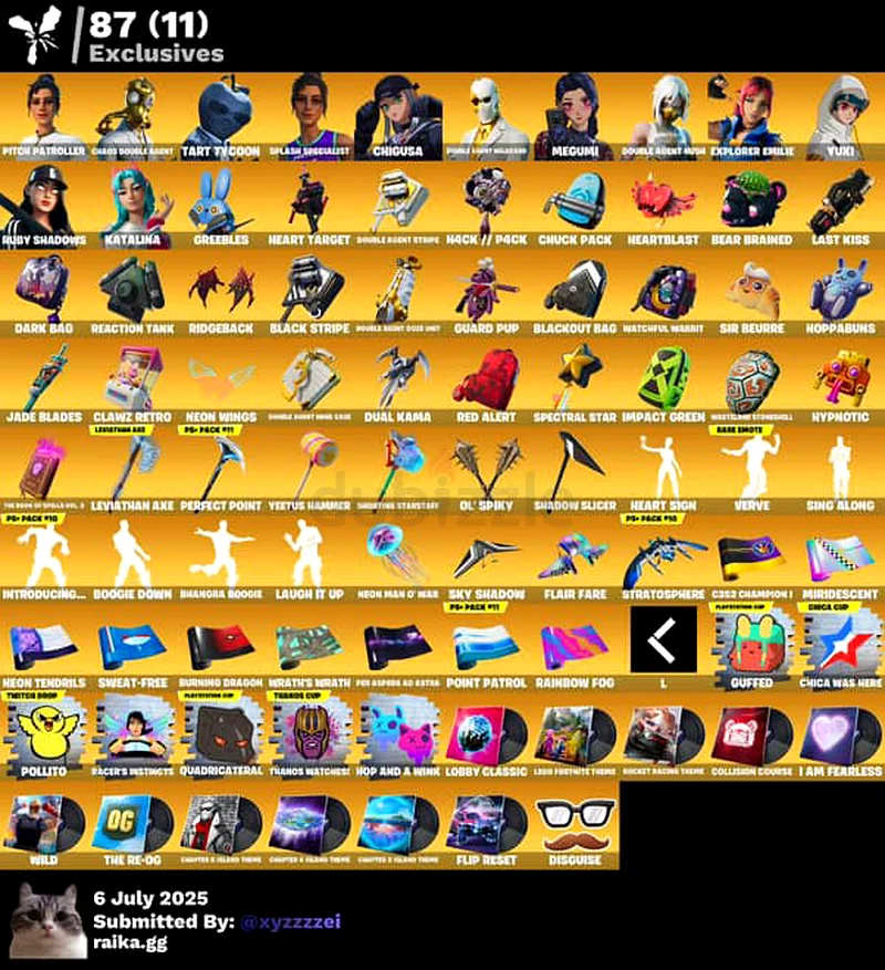 حساب فورتنايت للبيع (مع فأس ليفياثان)63229313146625113