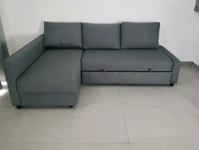 IKEA L shape sofa bed