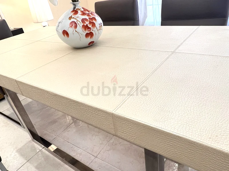 FENDI Leather Dining Table, ONLY TABLE63217331529218111