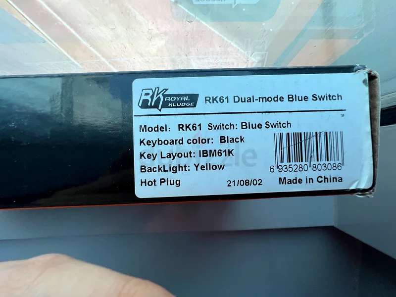 Royal kludge rk16 keyboard63201159385602114