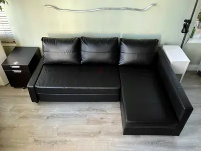 IKEA L shape sofa bed
