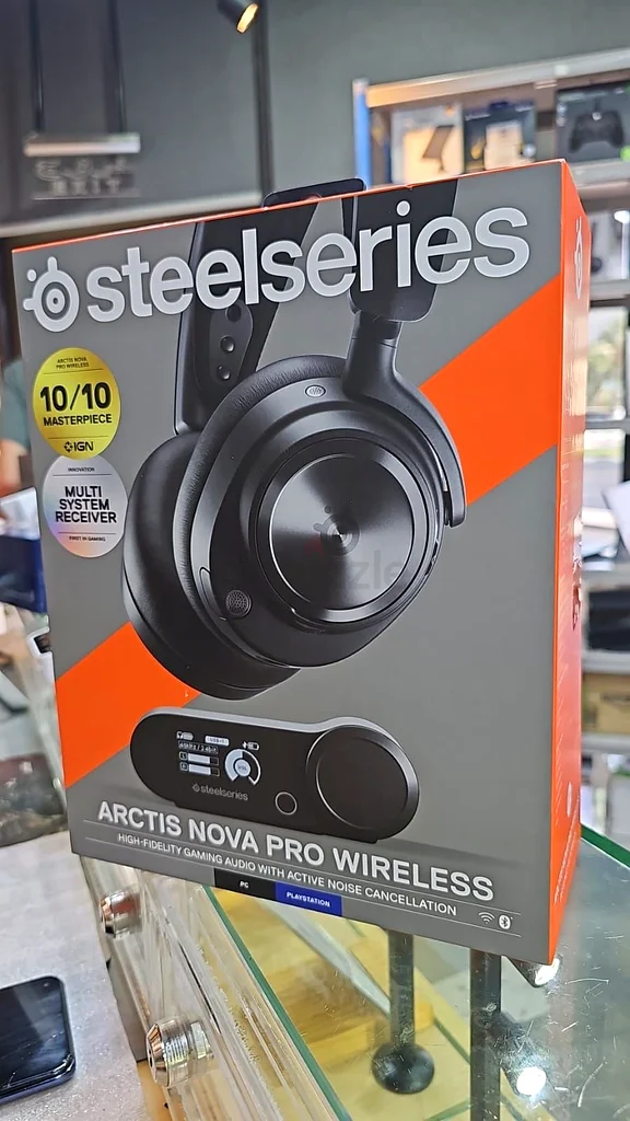 سماعة ألعاب Steelseries Arctis Nova Pro اللاسلكية X متعددة الأنظمة63228828834562112