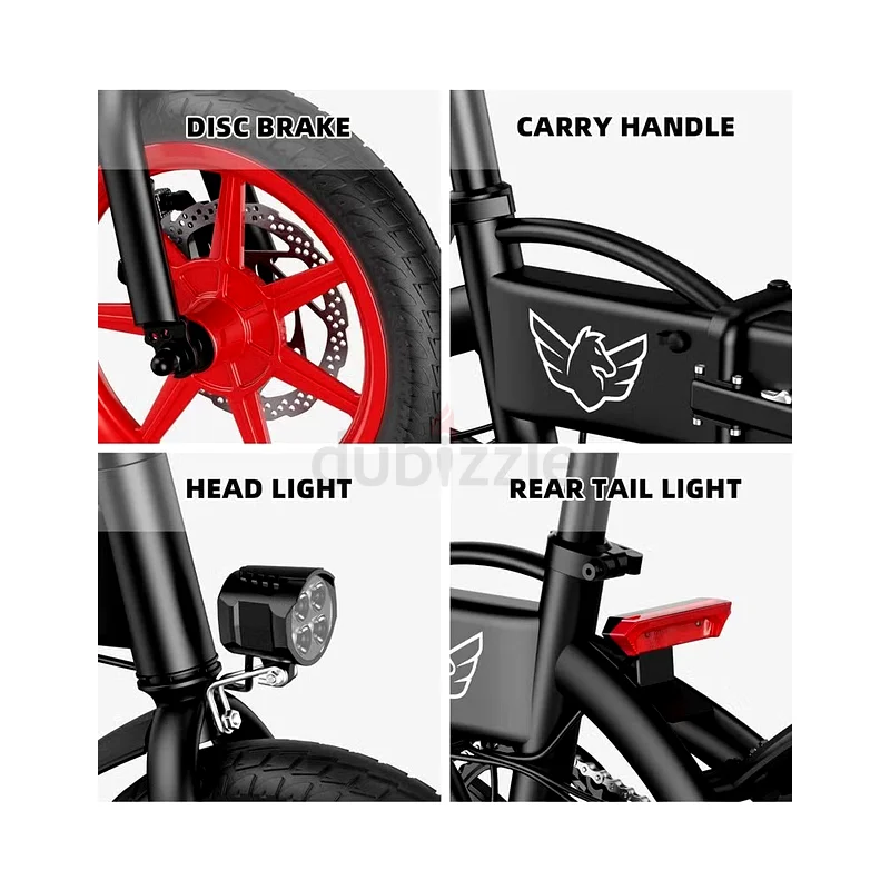 Wind Horse C19 Folding Electric Bike ● Brand New | 1 Year Warranty | FREE Delivery | DXB485763168051655169113