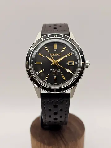 Seiko Presage GMT Automatic Fume Style 60S Road Trip Watch SSK013J1