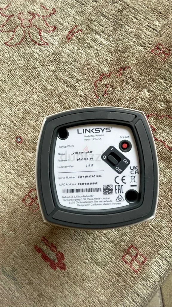 Linksys router63168984425731112