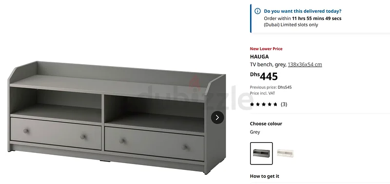 Stylish Grey TV Stand with Storage Drawers63180833773571111