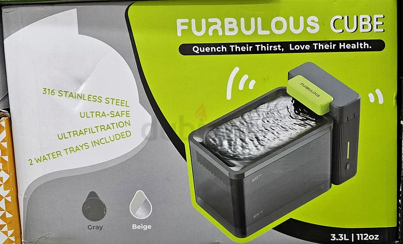 فلتر ماء Furbulous مكعب - اروِ عطشك!632336427792661120
