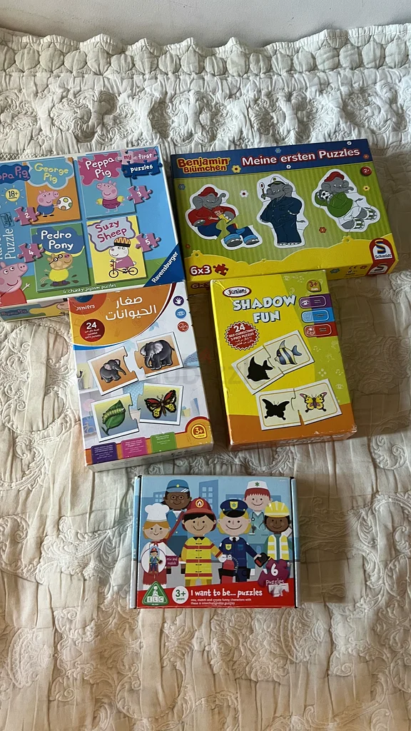 5 toodler baby kids boardgame game puzzles ravensburger elc juniors Schmidt all complete63204852772355110