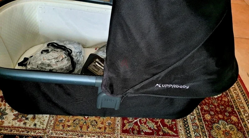 سرير أطفال Uppababy غير مستخدم. فقط 390 درهم إماراتي!63175736336258114