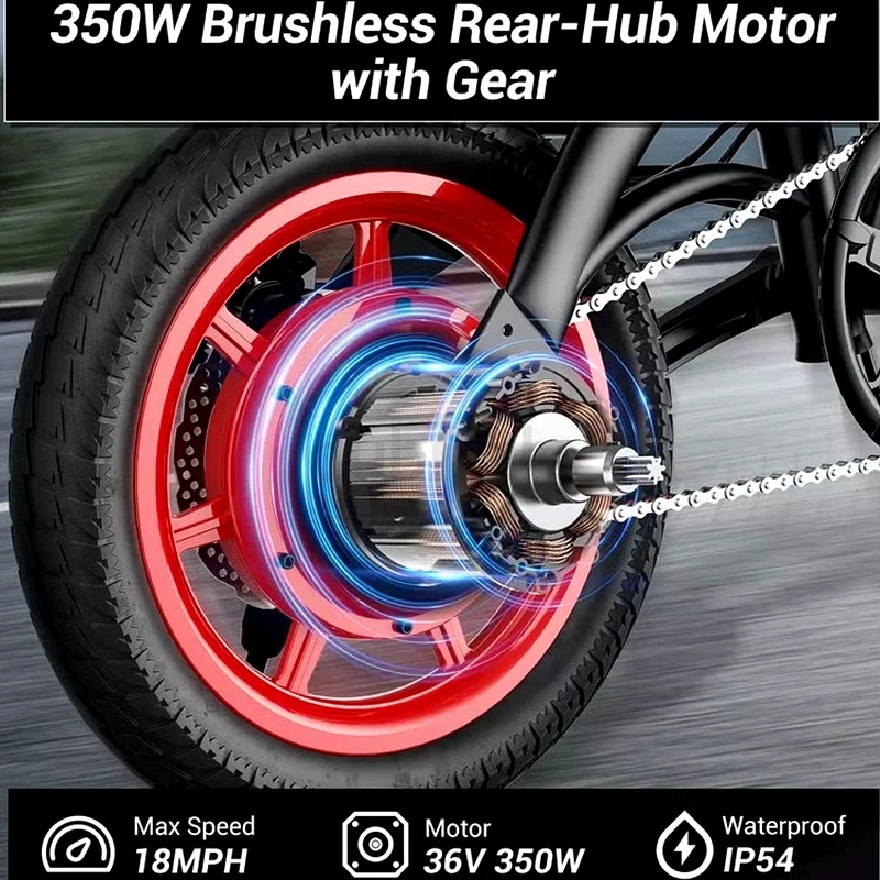 Wind Horse C19 Folding Electric Bike ● Brand New | 1 Year Warranty | FREE Delivery | DXB485763168051655169114