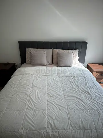 Stylish Dark Grey Bed Frame 160x200 for Sale!