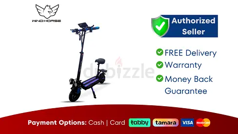 Wind Horse H5 Pro Electric Scooter ● Brand New | 1 Year Warranty | FREE Delivery | DXB38
