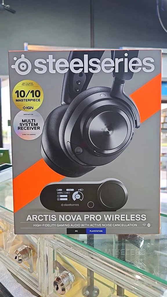 سماعة ألعاب Steelseries Arctis Nova Pro اللاسلكية X متعددة الأنظمة63228828834562110