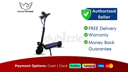 Wind Horse H5 Plus Electric Scooter ● Brand New | 1 Year Warranty | FREE Delivery | DXB4857