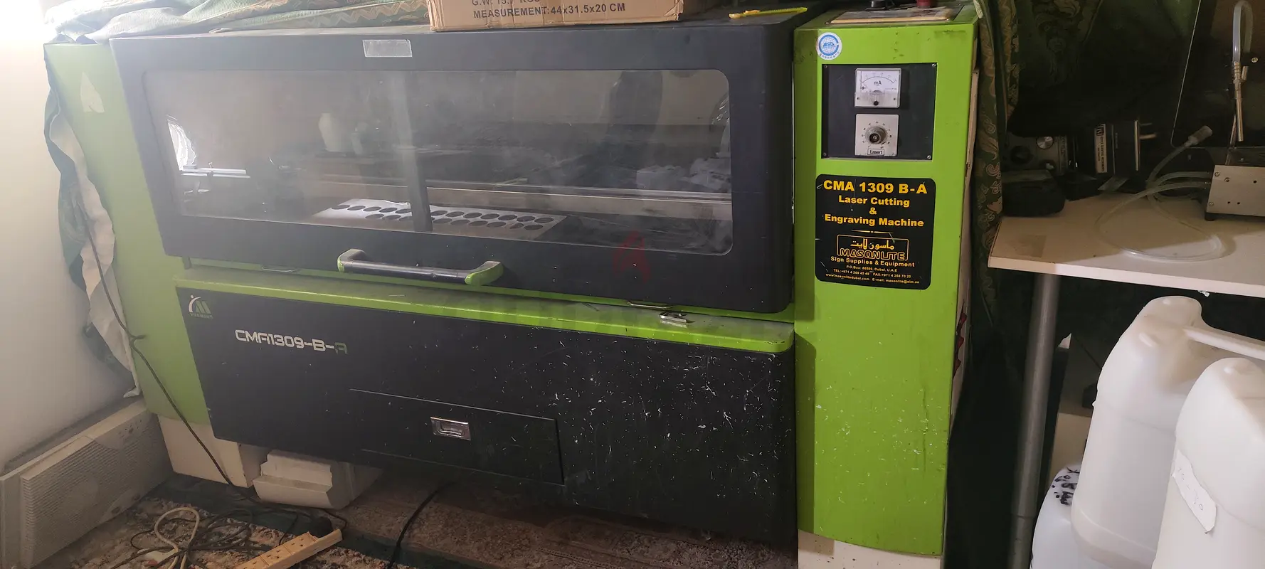 جهاز قطع الليزر Co2 180 واط 130×90 سم