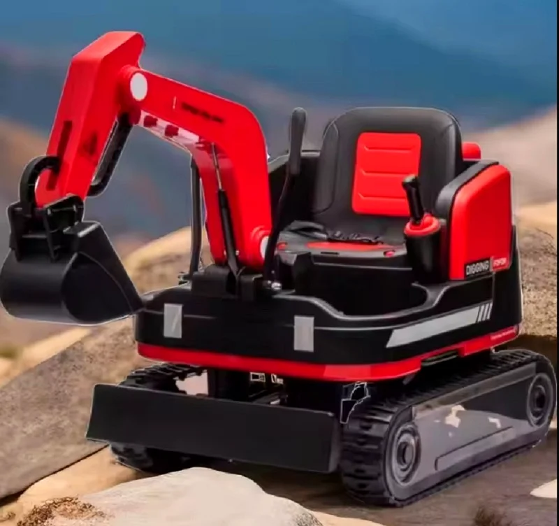Electric Crawler Crane Rideon Kids Functional Construction 12 V Toy Car632650931872011110
