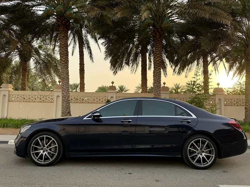 مرسيدس بنز  S 450 خليجي أربع فصوص، موديل 2018، صبغة وكالة كامل شرط الفحص بدون اي نقطة صبغ .63162463119361114