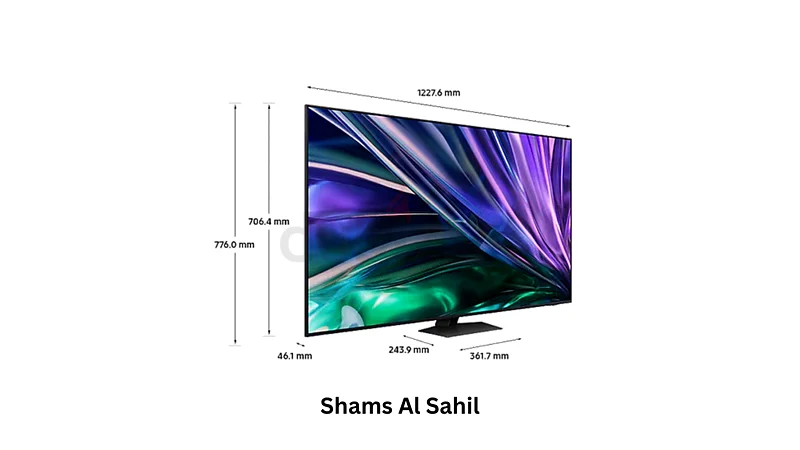 تلفزيون سامسونج الذكي QN85D بحجم 55 بوصة من نوع Neo QLED (MiniLED) بدقة 4K وتقنية HDR، مناسب للألعاب والأفلام، ومعدل التحديث 120 هرتز، سطوع عالي63264592689155112