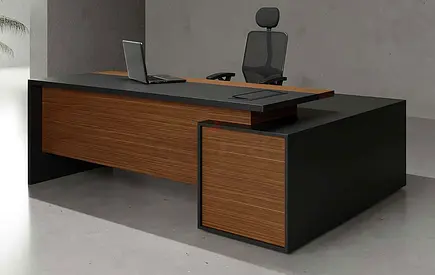 Jungle L Shaped Executive Desk