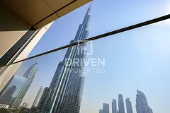 Panoramic Fountain and Burj Khalifa Views