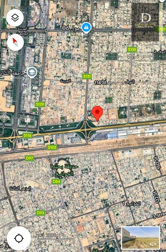 للبيع في الشارقة - النوف 3 - قطعة أرض في موقع متميز - قريبة من جميع الخدمات - القطعة الثانية من شارع المليحة - الدور الأرضي والأول63183235424769111