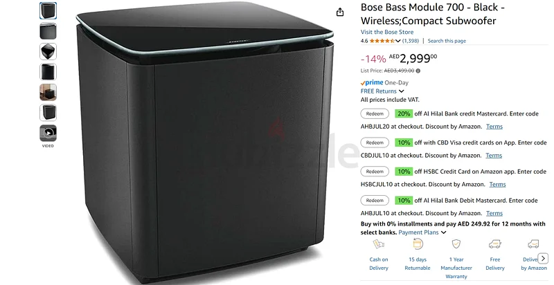 Bose Smart Ultra Soundbar - Elevate Your Home Theater Experience!63264094378754111