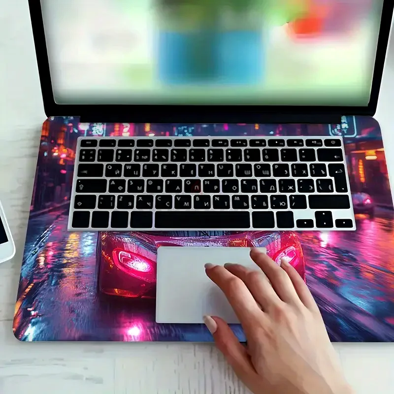 No-fuss Adhesive Vinyl Stickers for MACBOOK and Other Laptops, car Theme Laptop Skins63257635265281111
