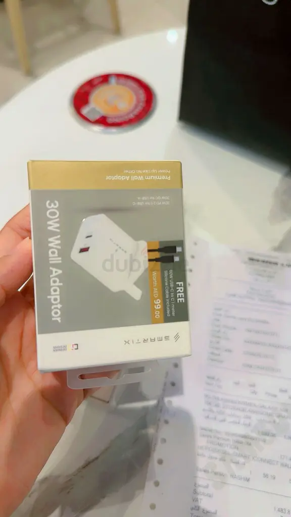 High-Performance 30W Wall Adapter for Fast Charging