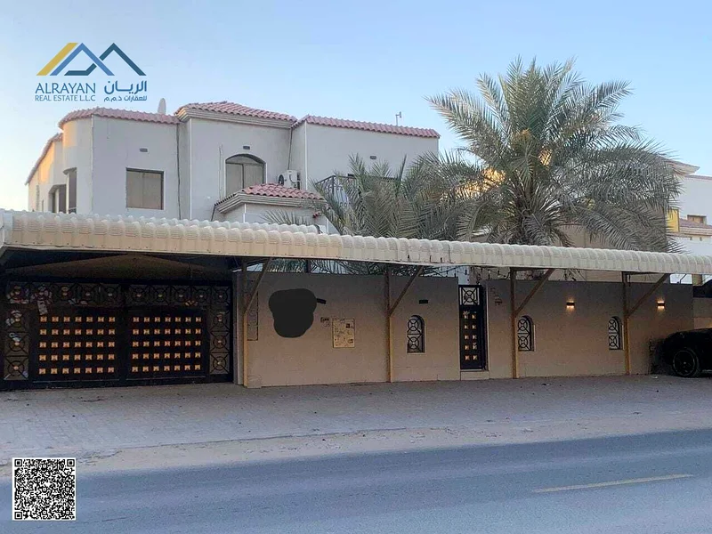 Stone-facing villa in Al Mowaihat 3, Ajman. Excellent finishing. Freehold for life. For all nationalities.63870351937025110