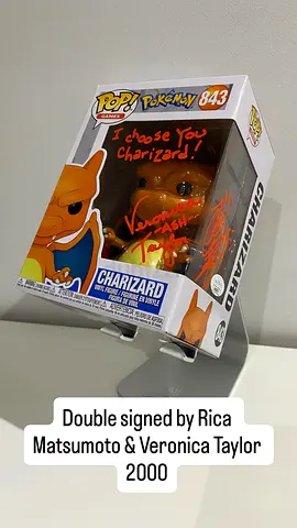 Pokemon Funko Pop signed