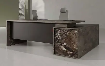 Pivo Custom L Shaped Executive Desk