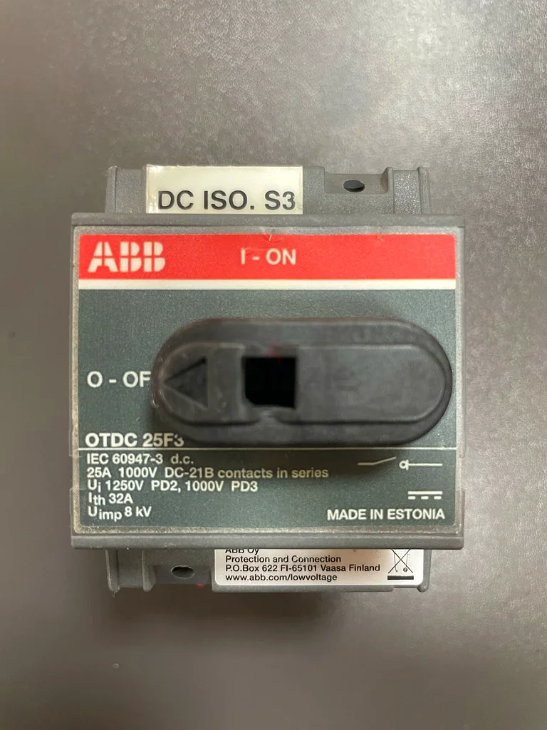 OTDC25F3 مفتاح-فاصل تيار مستمر63258659756546113