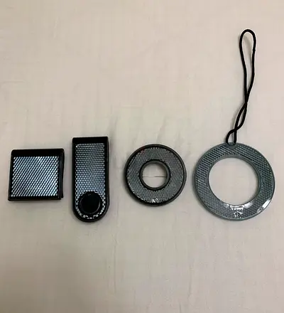 Reflective Items to be worn on Apparel/Bags