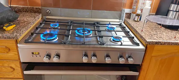 Electrolux 90×60 cm freestanding cooker Gas Top Oven Electric 2in 1