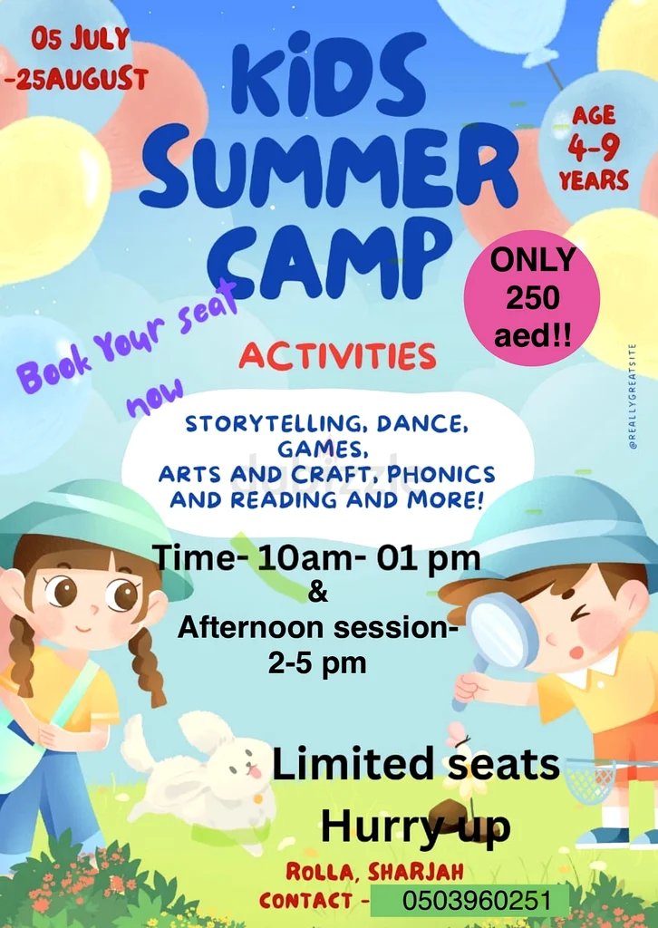 KIDS SUMMER CAMP632198375270431120
