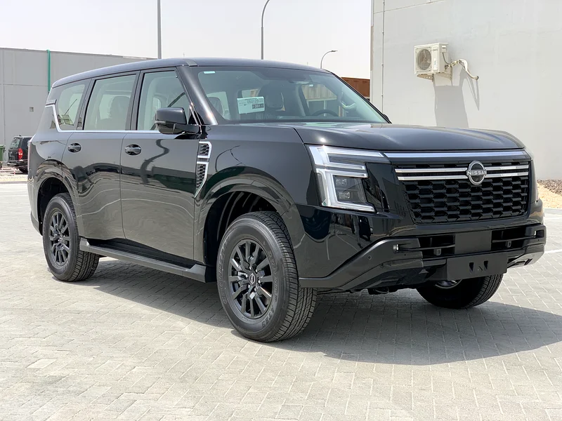 For sale type: Nissan Patrol XE  
Origin: Gulf  
Model: 2026  
Warranty: Al-Rustamani warranty  
Car mileage: Zero 063138719595523111