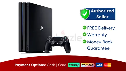 Sony PlayStation 4 - Pro - 1TB - 1 Controller - PS4 ● New | Warranty | FREE Delivery | DXB3794