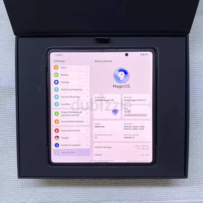 Honor Magic V2 16GB/512GB63214898172673112