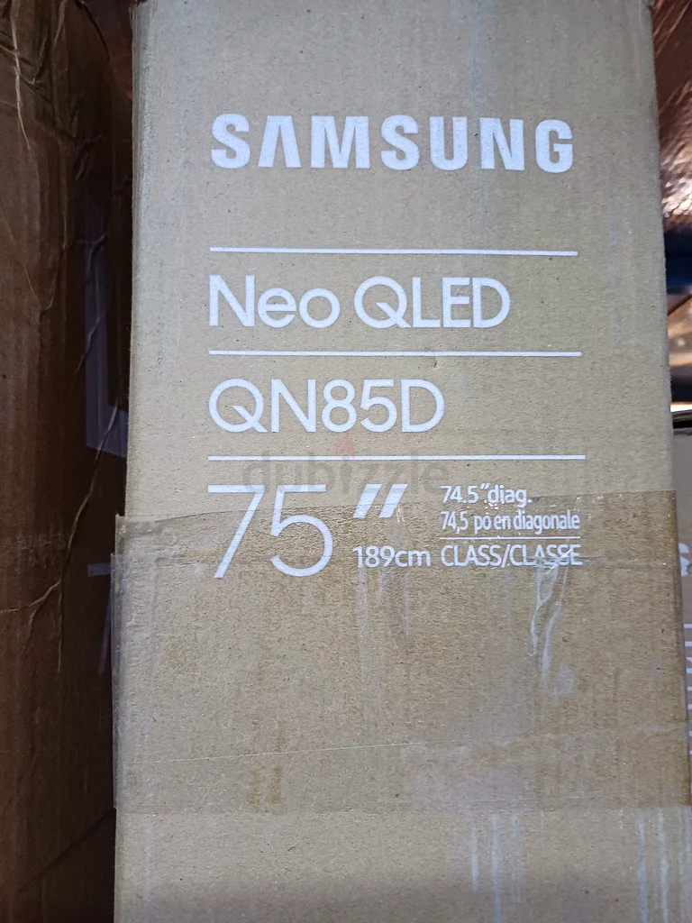 تلفزيون سامسونج الذكي Neo QLED بدقة 4K وتقنية HDR، طراز 75 QN85D، حجم 75 بوصة 75QN85D63264592717313110