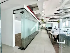 Office facing main SZR | Fully Fitted | Near Metro