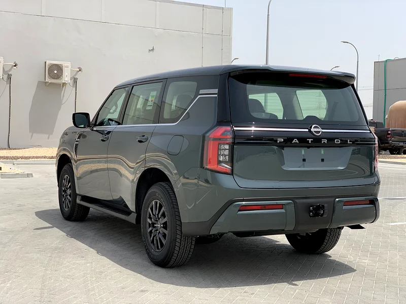 For sale type: Nissan Patrol XE  
Origin: Gulf  
Model: 2026  
Warranty: Al-Rustomani warranty  
Car mileage: Zero 063138719560961112